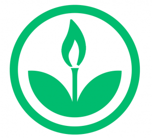 EKOenergy logo with gas flame